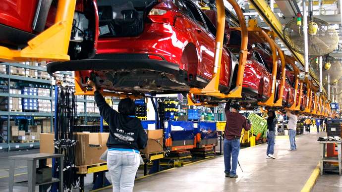 day chuyen lap rap oto-assembly-line-factory-Ford day chuyen lap rap oto-assembly-line-factory-Ford