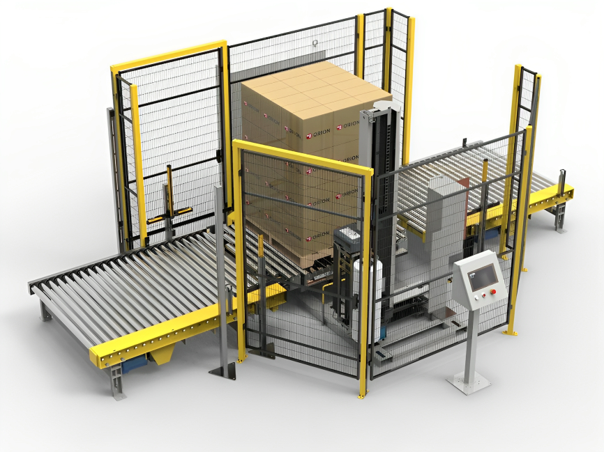 Máy quấn màng co pallet
