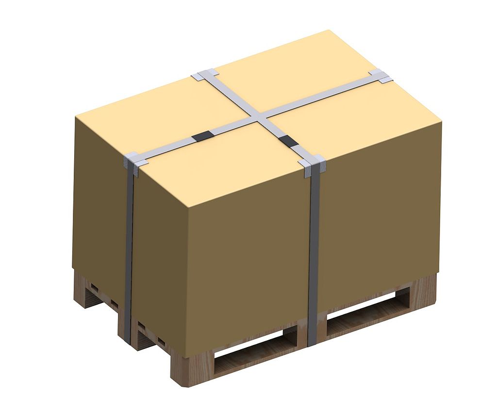 Máy đóng đai pallet
