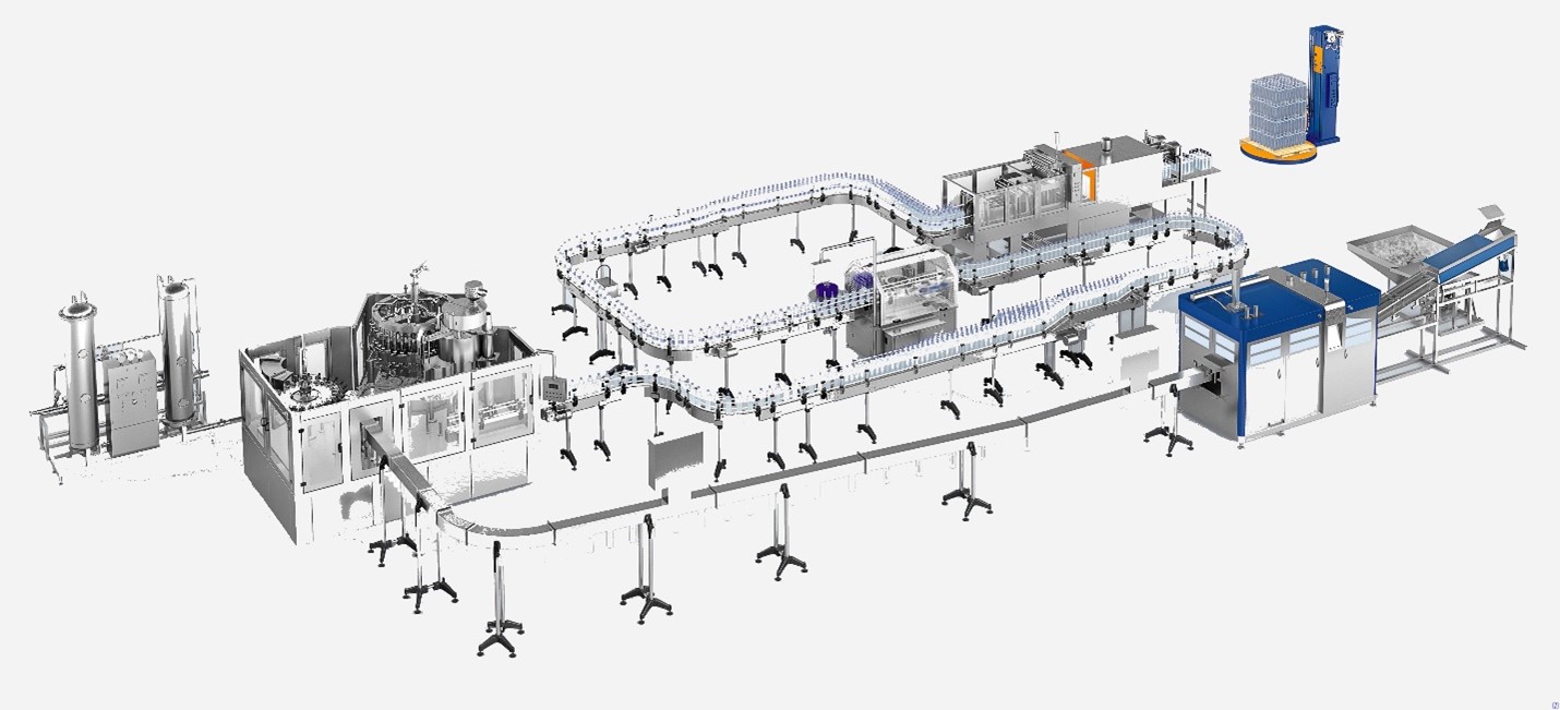 Dây chuyền chiết rót Dây chuyền chiết rót