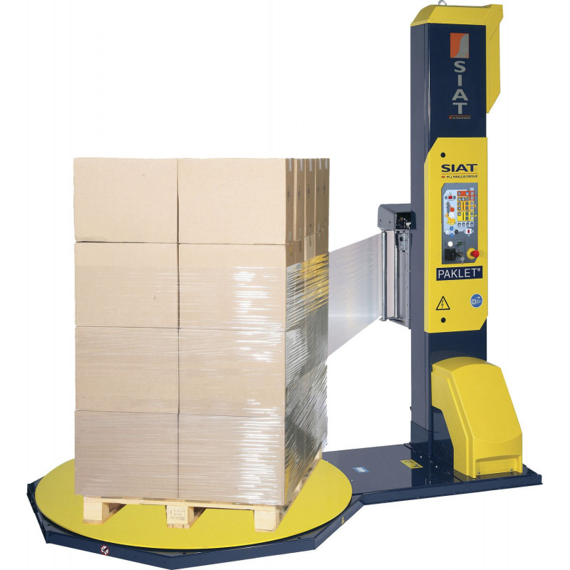Máy quấn màng co trong công nghiệp