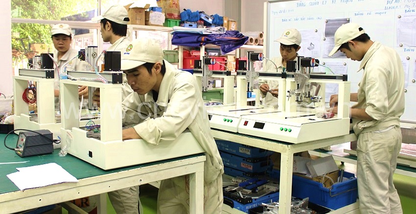 Robot hàn của công ty CNC vina Robot hàn của công ty CNC vina
