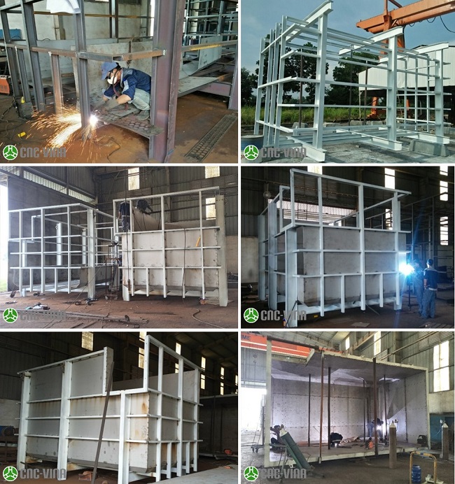 Processing and manufacturing industrial tanks and painting lines Processing and manufacturing industrial tanks and painting lines