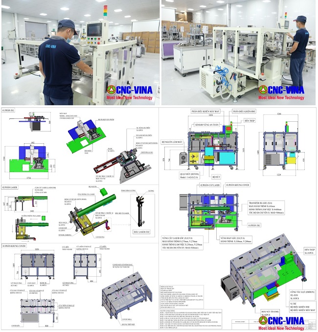 may may va cat laser tu dong CNC-VINA may may va cat laser tu dong CNC-VINA
