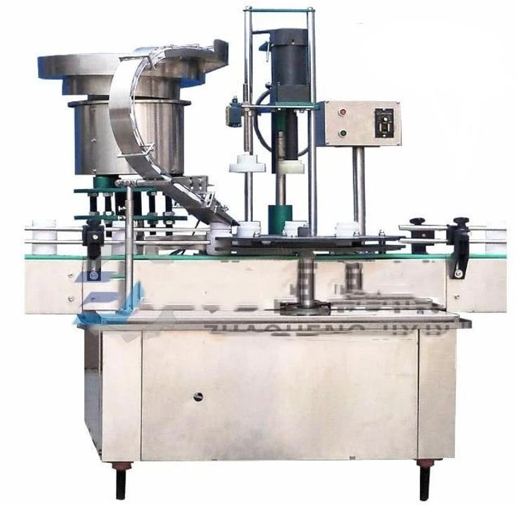 Chuck-type screw capping machine Chuck-type screw capping machine