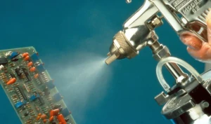 Phương pháp phun thủ công nhựa thông bản mạch Phương pháp phun thủ công nhựa thông bản mạch