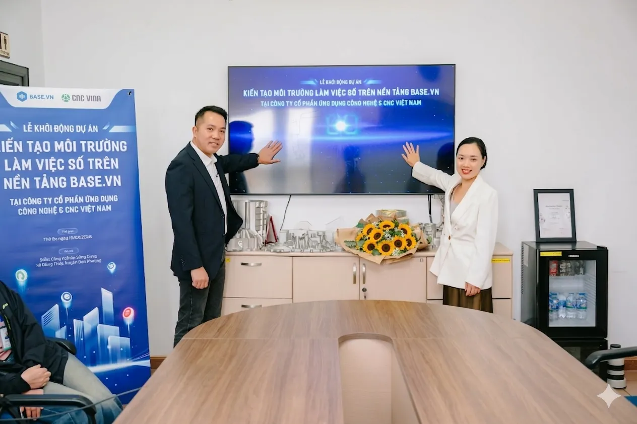 Khởi động dự án - Bước phát triển mới của CNC VINA trong hệ thống quản lý công việc khoi dong du an buoc phat trien moi cua CNC VINA trong he thong quan ly cong viec