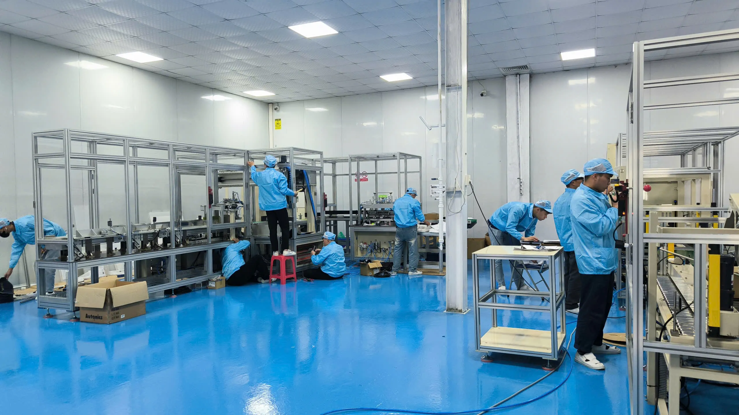 CNC VINA ứng dụng phòng sạch vào lắp ráp máy cnc vina ung dung phong sach vao lap rap may