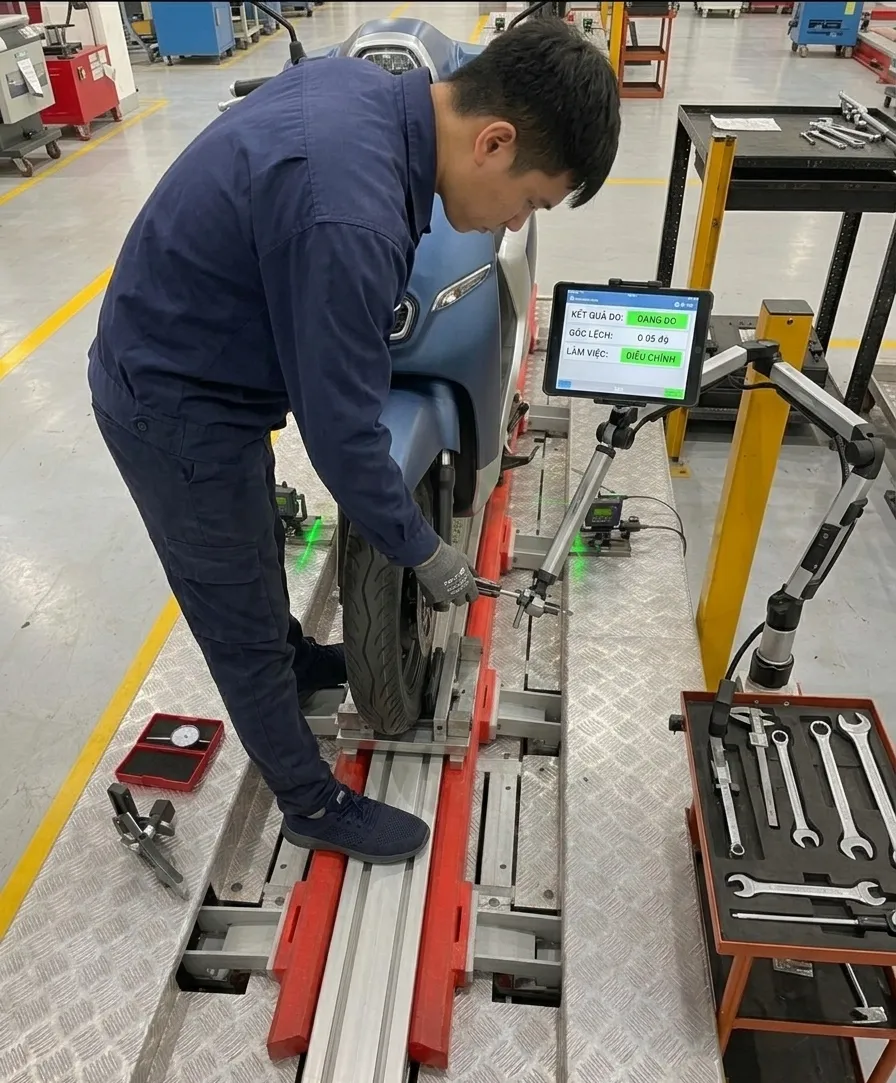 Vai trò của thiết bị test trùng vết xe máy điện vai tro cua thiet bi test trung vet xe may dien