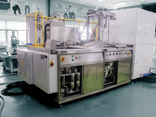 Máy rửa siêu âm bằng nước/bán nước