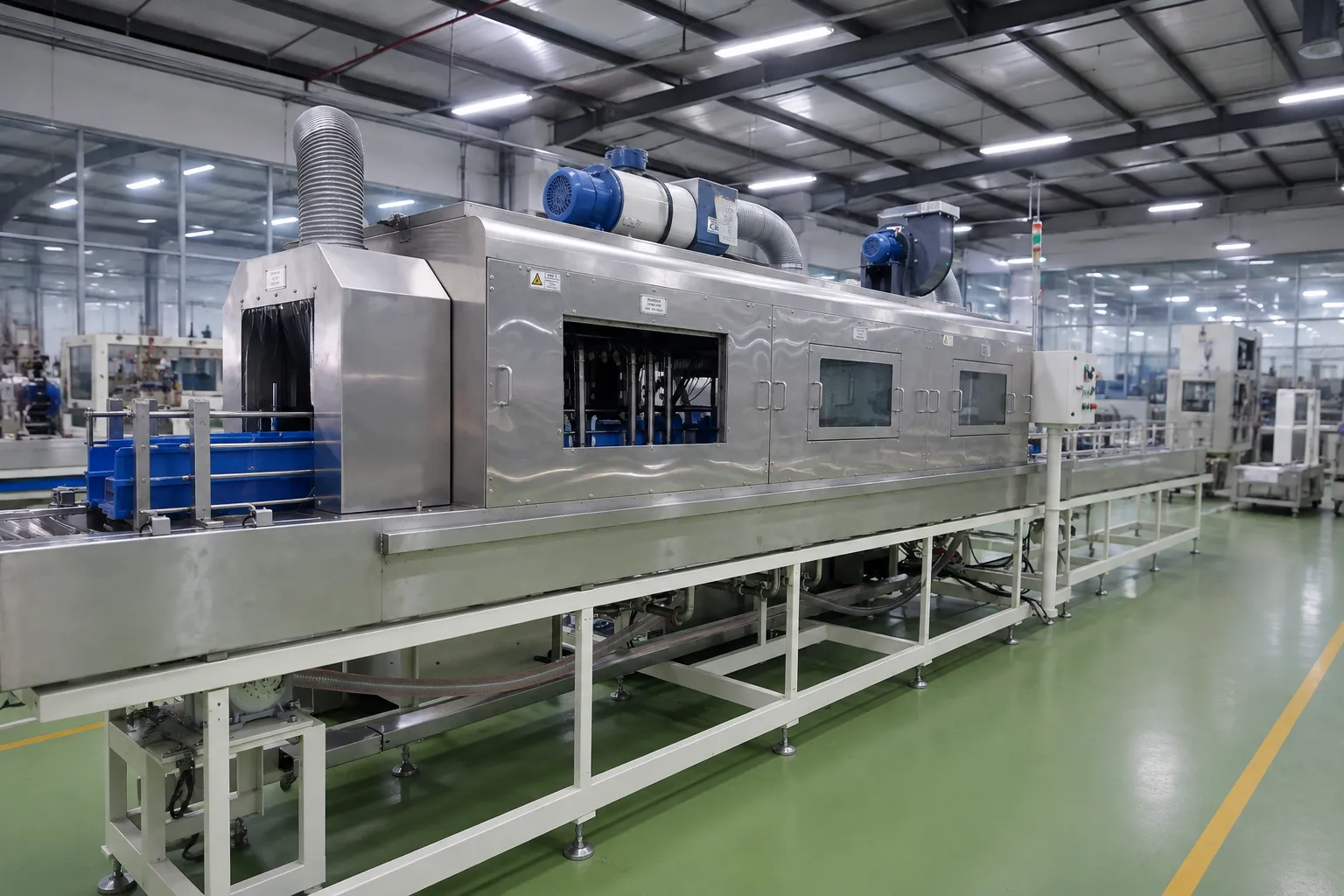 Máy rửa khay nhựa 1 Máy rửa khay nhựa 1