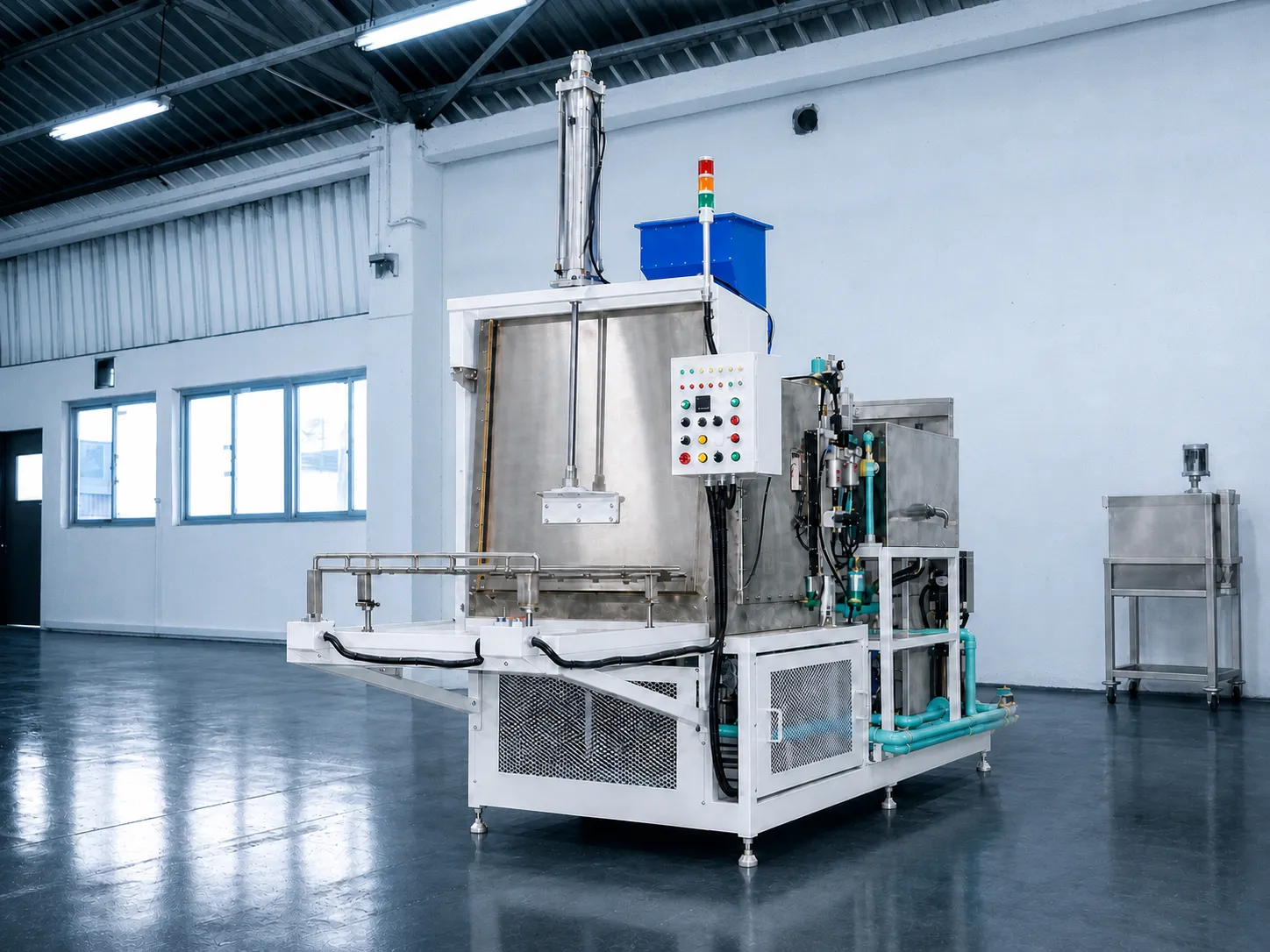 Máy rửa chi tiết dạng vành 1 Máy rửa chi tiết dạng vành 1