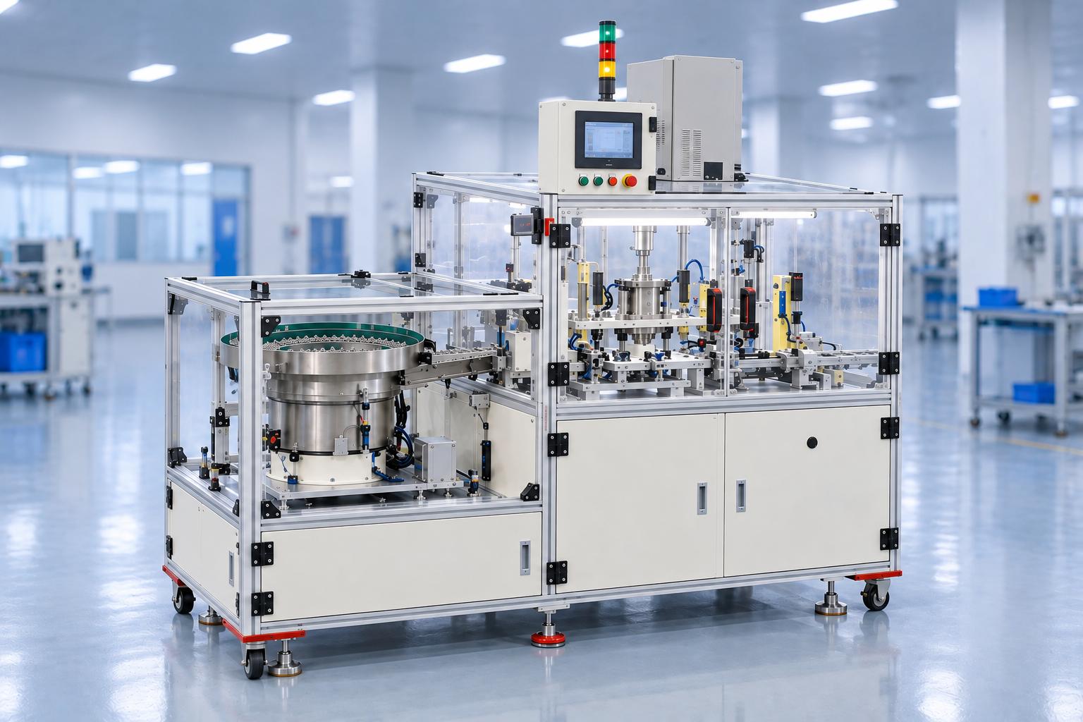 Máy uốn linh kiện và lắp ráp tự động 1 Máy uốn linh kiện và lắp ráp tự động 1