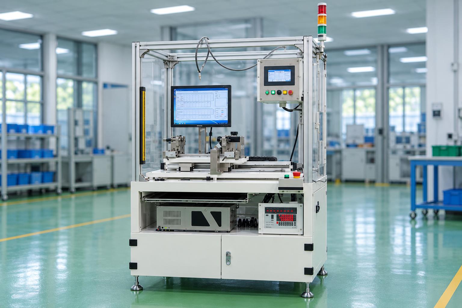 Máy đo đường kính và độ đảo trục tự động 1 Máy đo đường kính và độ đảo trục tự động 1