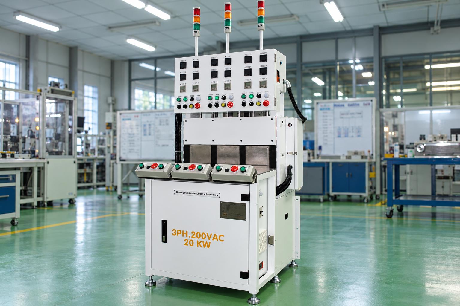 Máy gia nhiệt và lưu hóa cao su 1 Máy gia nhiệt và lưu hóa cao su 1