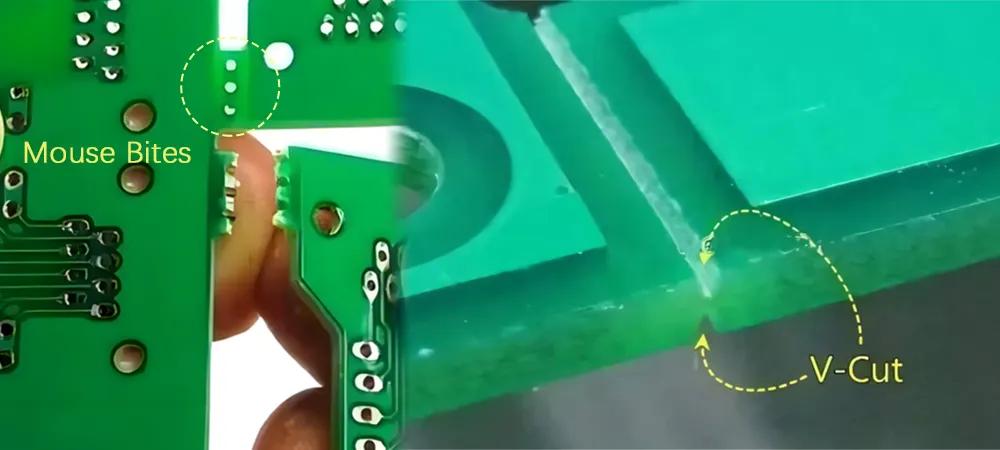 Mép bảng mạch không đồng đều, xuất hiện bavia Mep bang mach khong dong deu xuat hien bavia
