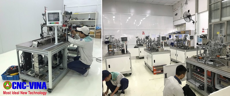 lap rap day chuyen khau trang trong phong sach cnc-vina lap rap day chuyen khau trang trong phong sach cnc-vina