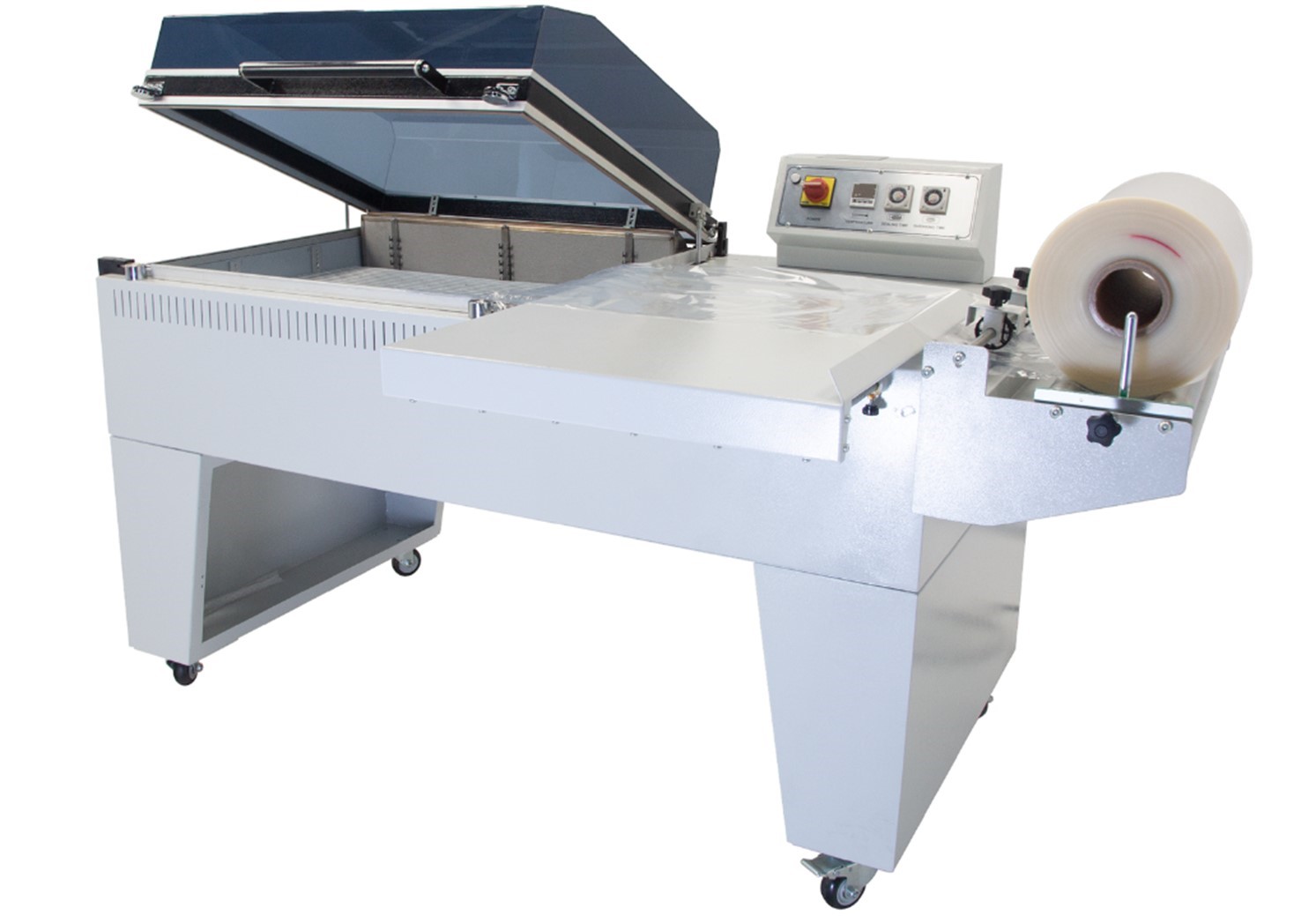 Máy rút màng co dạng buồng Máy rút màng co dạng buồng