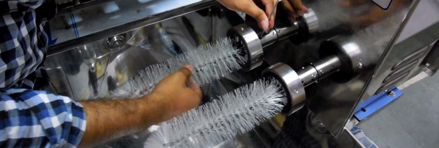 May rửa chai lọ bán tự động May rửa chai lọ bán tự động