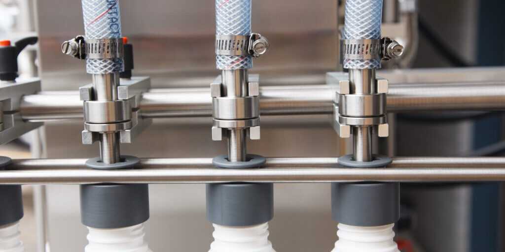 Hệ thống chiết rót trong dây chuyền đóng gói Hệ thống chiết rót trong dây chuyền đóng gói