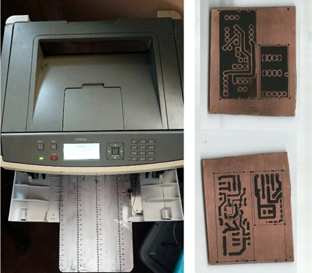 Máy in laser bảng mạch PCB Lexmark E460dn Máy in laser bảng mạch PCB Lexmark E460dn