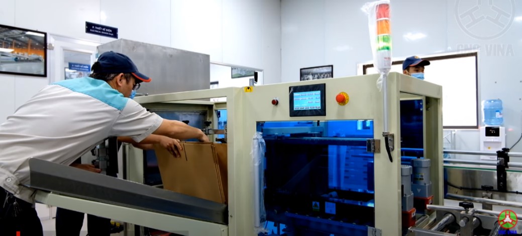 Máy dựng thùng carton của CNC-VINA Máy dựng thùng carton của CNC-VINA