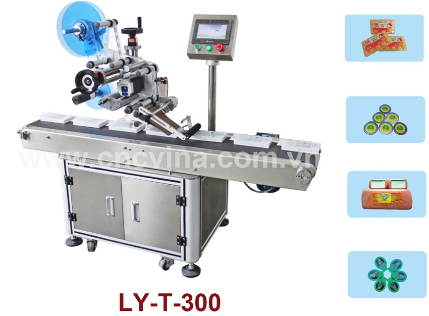 máy dán nhãn phẳng tự động LY-T-300-CNCVina may dan nhan phang tu dong LY-T-300-CNCVina