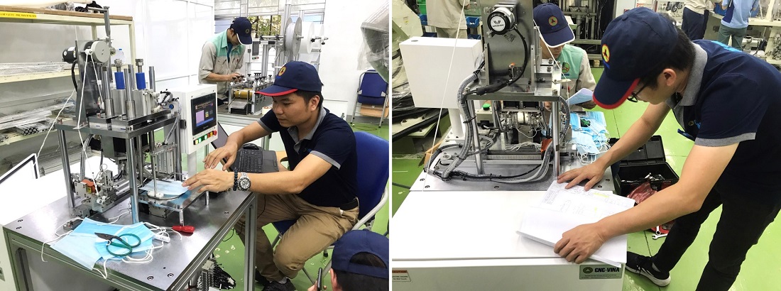 may lam khau trang - may han quai khau trang cncvina may lam khau trang - may han quai khau trang cncvina