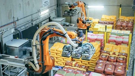 Robot Kuka trong lĩnh vực phân loại hàng hóa Robot Kuka trong lĩnh vực phân loại hàng hóa