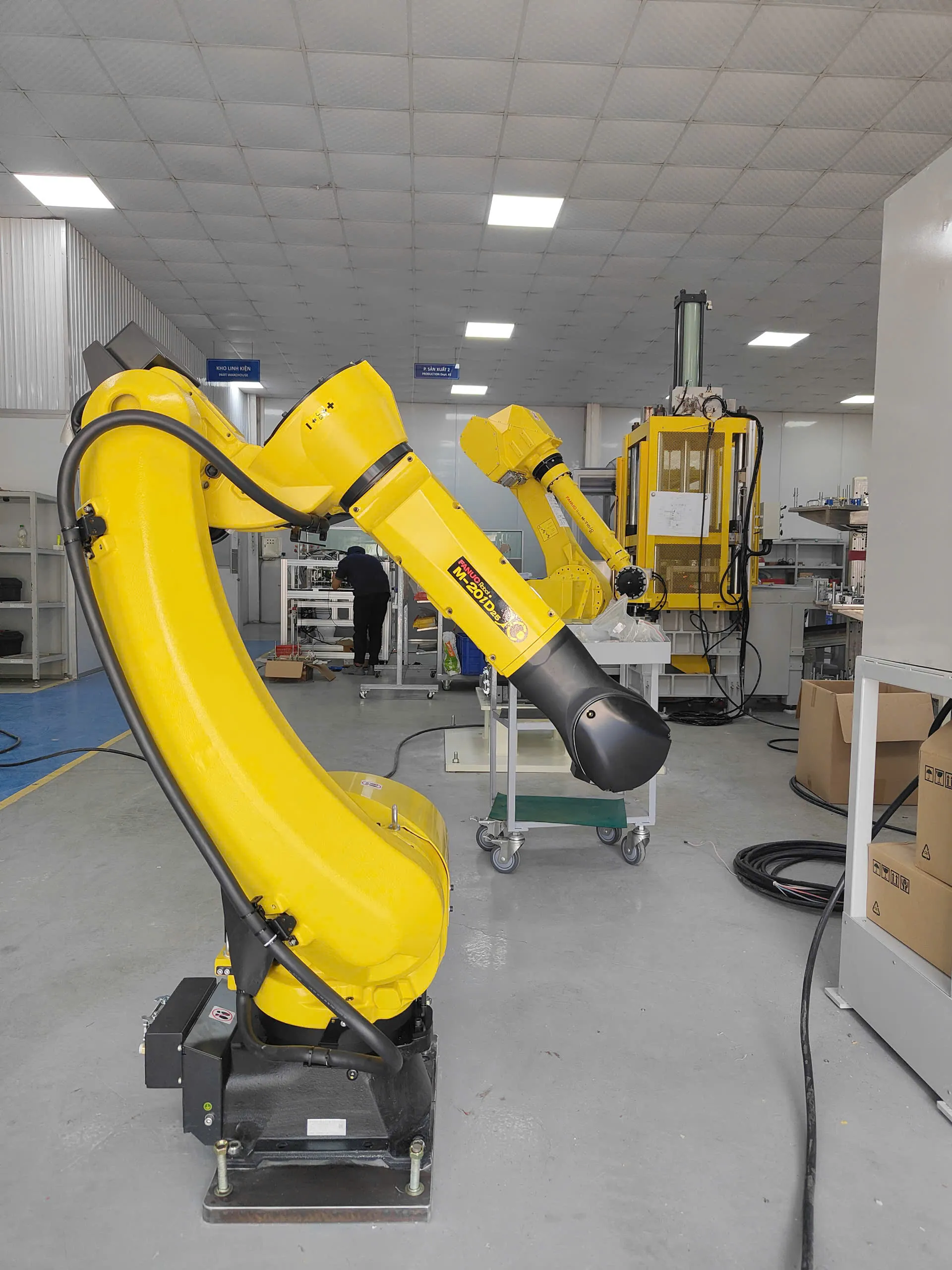 Ưu điểm của cánh tay robot công nghiệp Ưu điểm của cánh tay robot công nghiệp