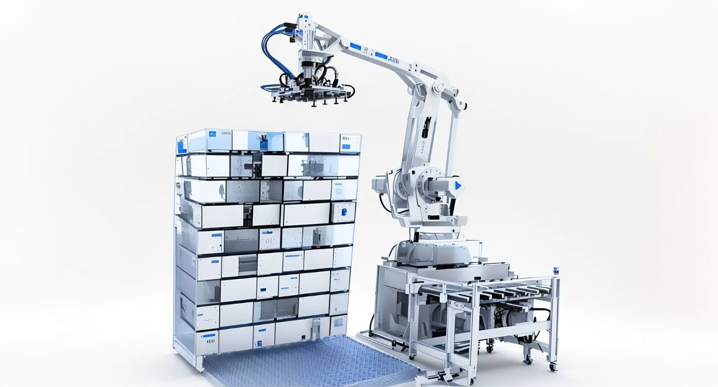Thông số kỹ thuật của robot xếp hàng lên pallet Thông số kỹ thuật của robot xếp hàng lên pallet