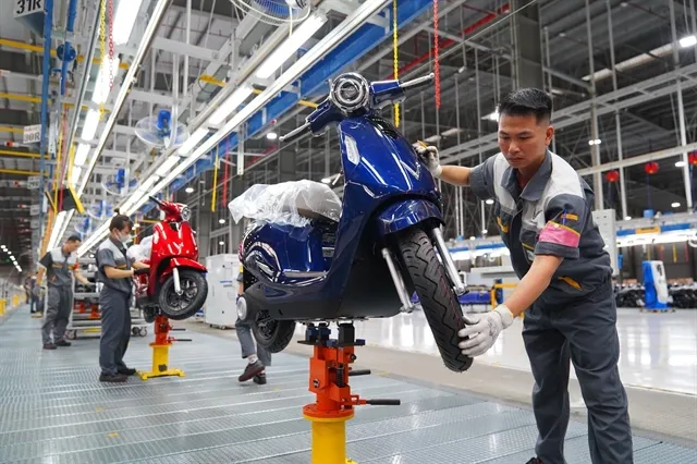 Cơ hội lớn cho ngành công nghiệp phụ trợ xe máy điện co hoi lon cho nganh cong nghiep phu tro xe may dien