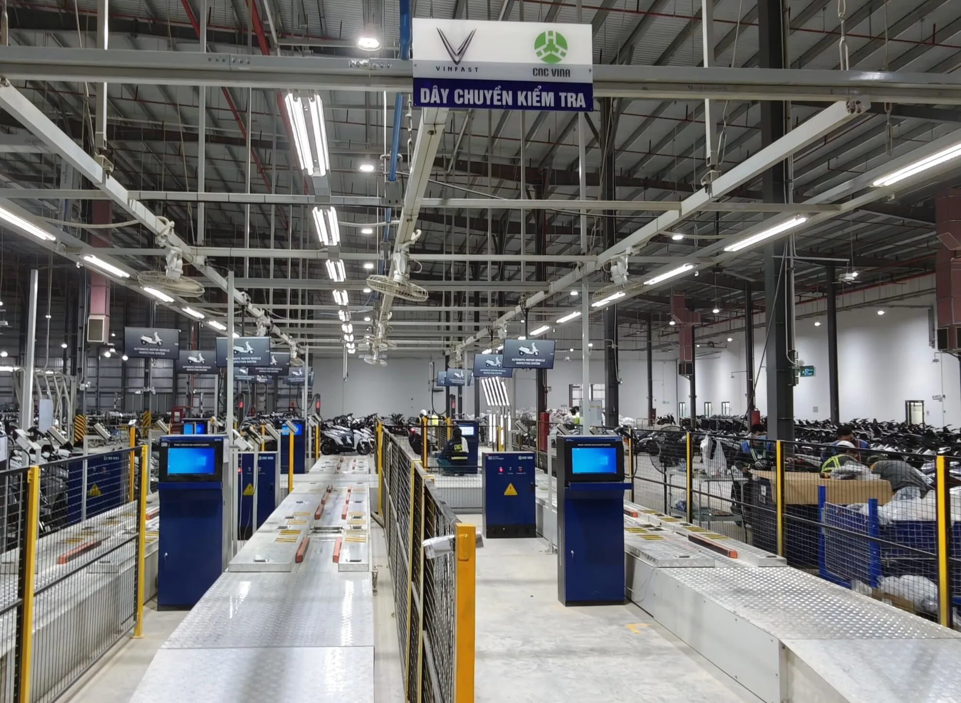 Dữ liệu kiểm tra đóng vai trò như thế nào trong dây chuyền kiểm tra xe máy điện Dữ liệu kiểm tra đóng vai trò như thế nào trong dây chuyền kiểm tra xe máy điện