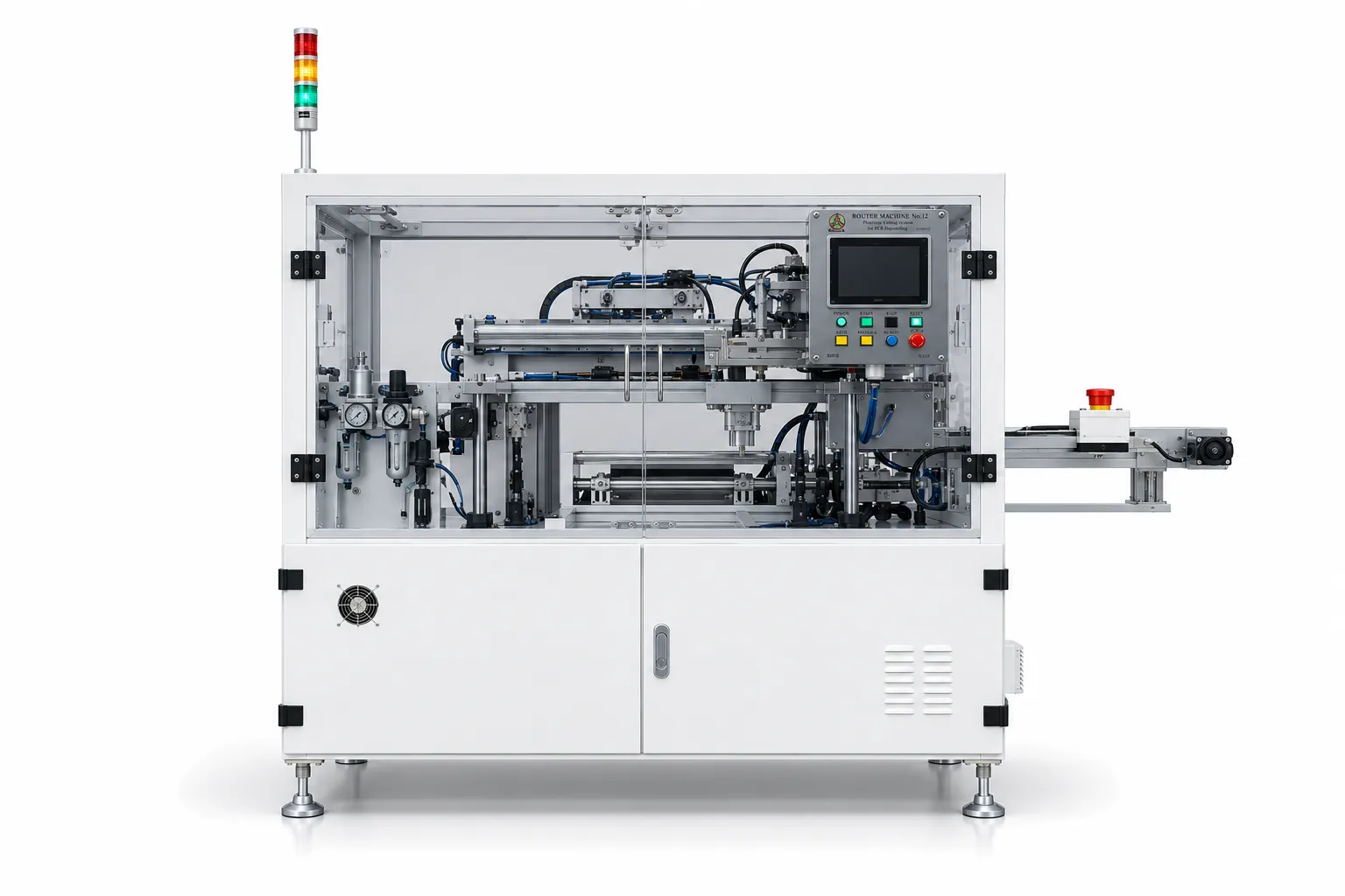 CNC VINA製 基板分割機の動作原理 CNC VINA製 基板分割機の動作原理