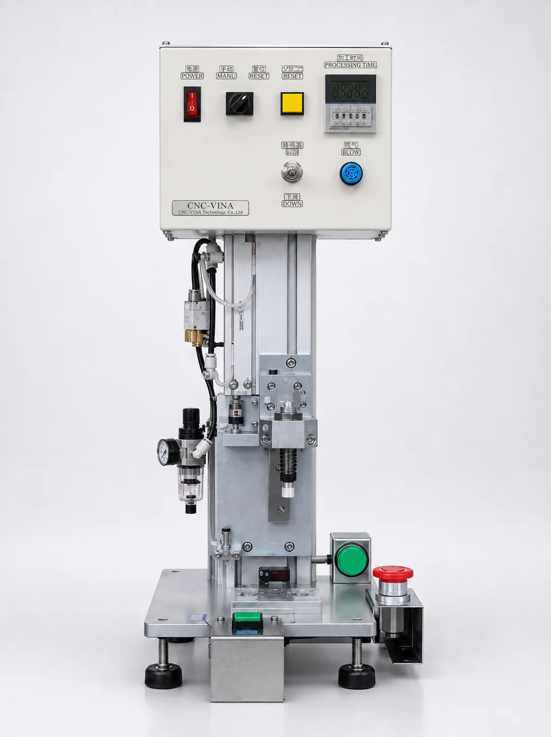 スピーカー振動板プレス機の動作原理 スピーカー振動板プレス機の動作原理