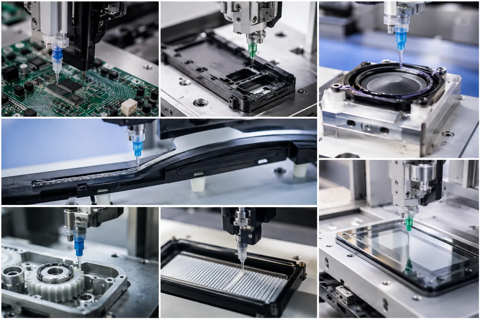 Applications of Semi-Automatic Dispensing and Glue Application Machines Applications of Semi-Automatic Dispensing and Glue Application Machines
